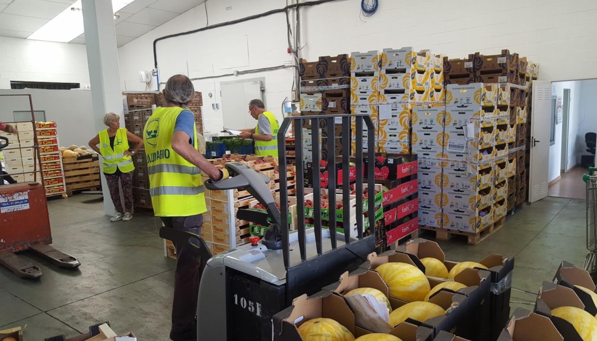 FESBAL banco de alimentos voluntarios